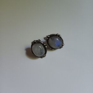 Sterling silver 925 stud earrings from Brazil